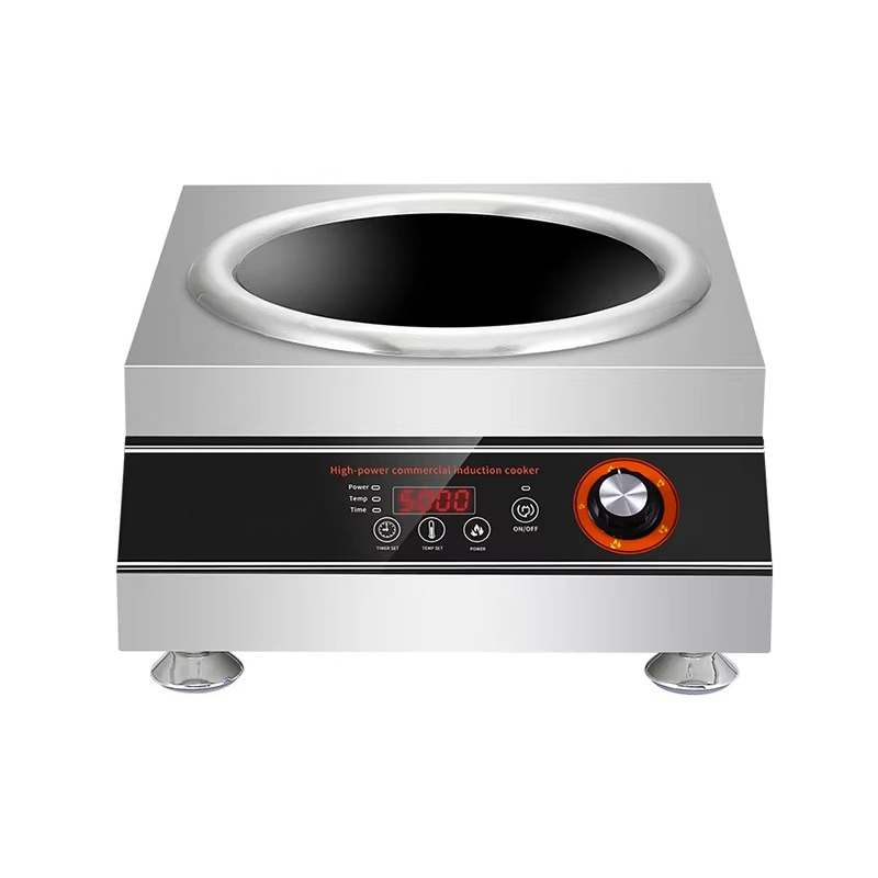 Range Commercial Kitchen - Electric 5000W High-power Cooking Wok Type