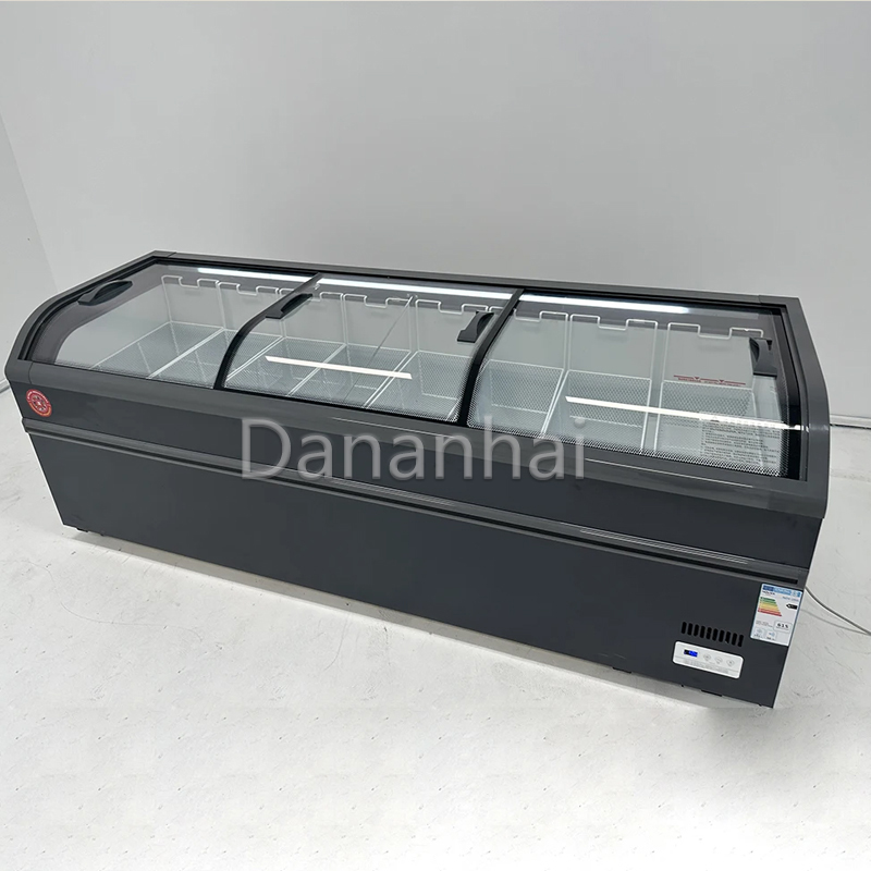 Supermarket Island Freezer Com - огляд і ціна Commercial Chest Freezer