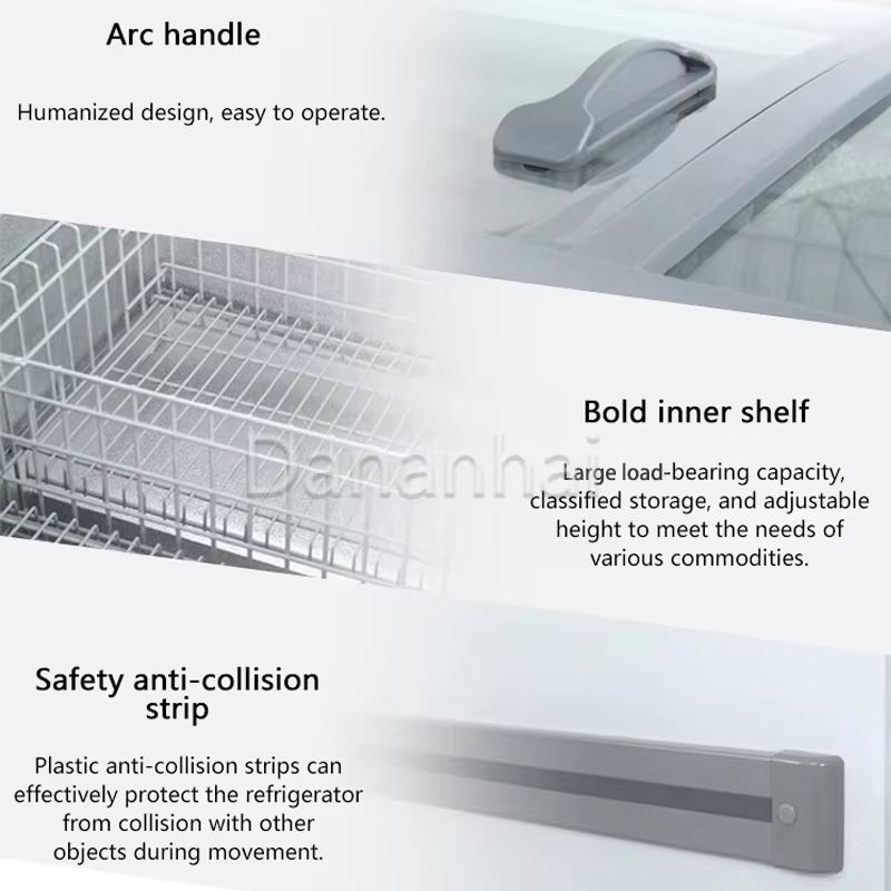 Supermarket Island Freezer Com - огляд і ціна Commercial Chest Freezer