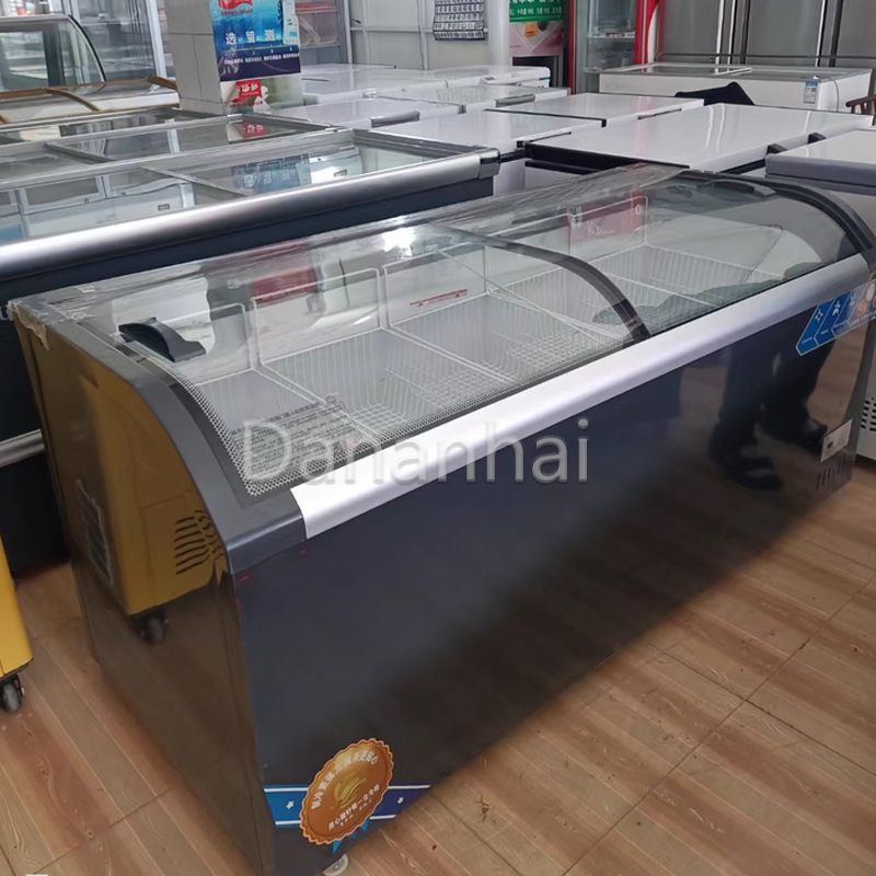 Supermarket Island Freezer Com - огляд і ціна Commercial Chest Freezer