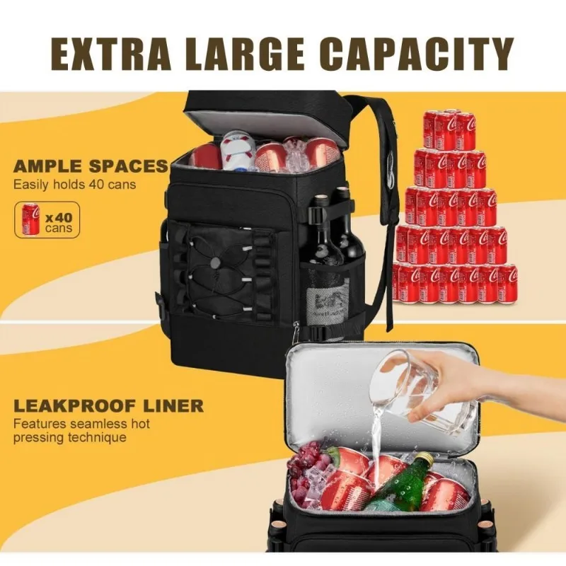Cooler Backpack with Expandabl - огляд і ціна Commercial Chest Freezer
