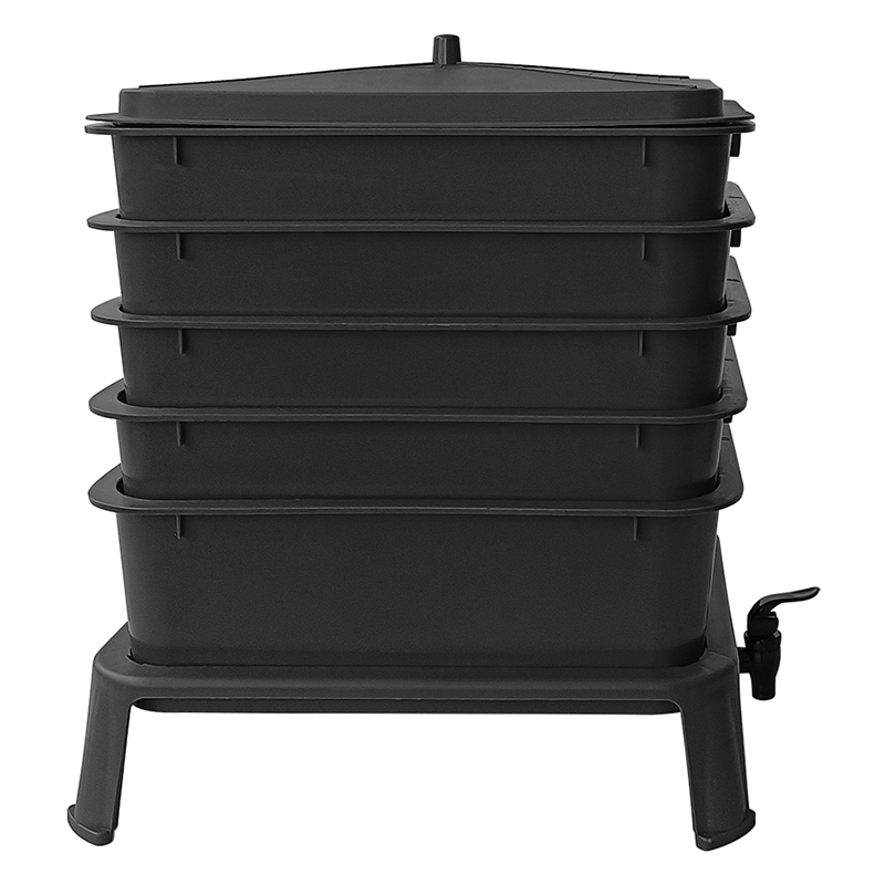 Heavy Duty 50L 5-Tray Worm Far - огляд і ціна Commercial Kitchen Bin