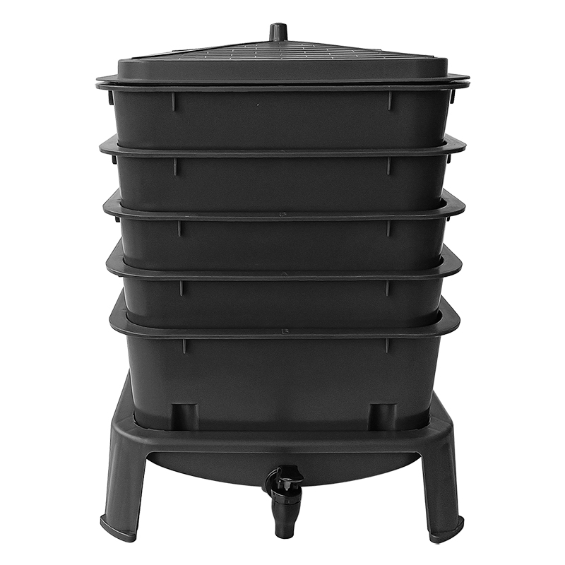 Heavy Duty 50L 5-Tray Worm Far - огляд і ціна Commercial Kitchen Bin