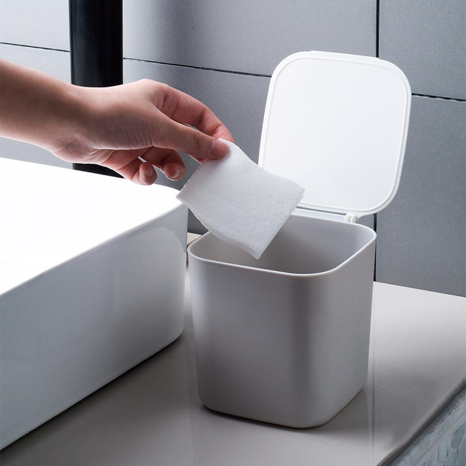 Mini Trash Can with Lid Small  - огляд і ціна Commercial Kitchen Bin