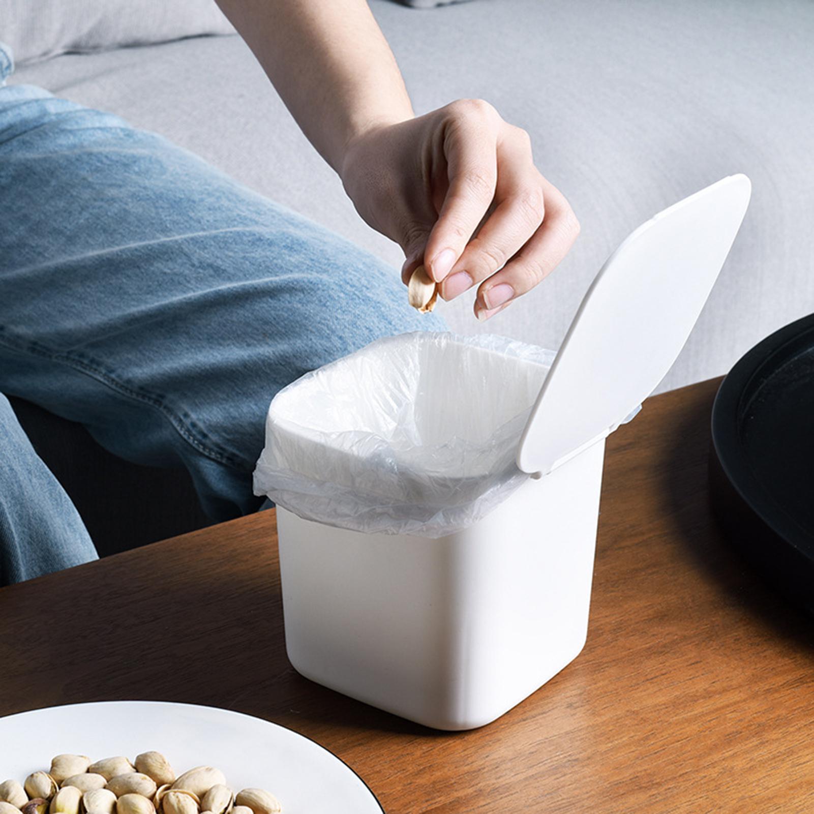 Mini Trash Can with Lid Small  - огляд і ціна Commercial Kitchen Bin