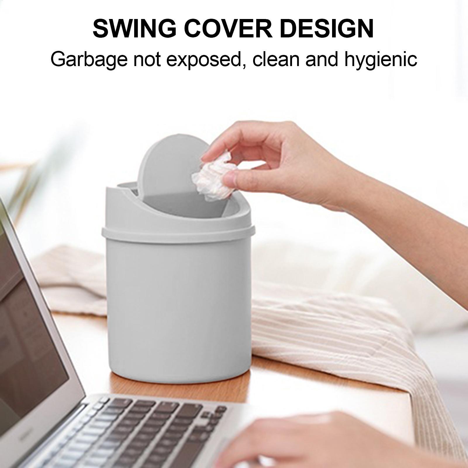 1Pc Desktop Mini Trash Can Wit - огляд і ціна Commercial Kitchen Bin